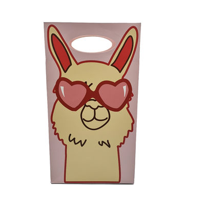Paper Gift Bag with Window Handle and Colorful Printing Shopping Paper Bag for Clothing